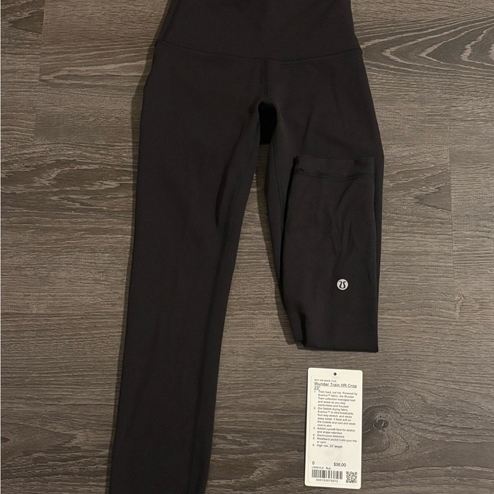 Lululemon Wunder Train HR Crop 23”